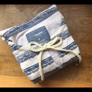 🏝SOLD🏝SONOMA Size Medium Striped Longlseeve Top